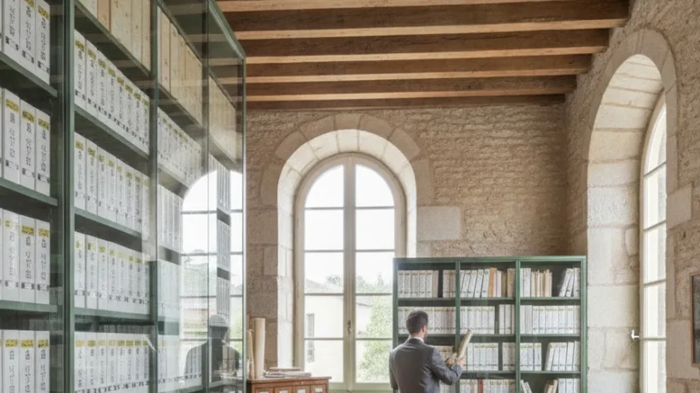conservation archives agence immobiliere guide