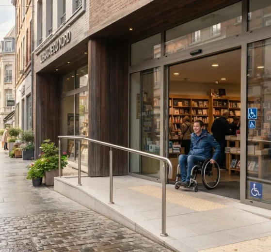 rendre son commerce accessible personnes mobilite