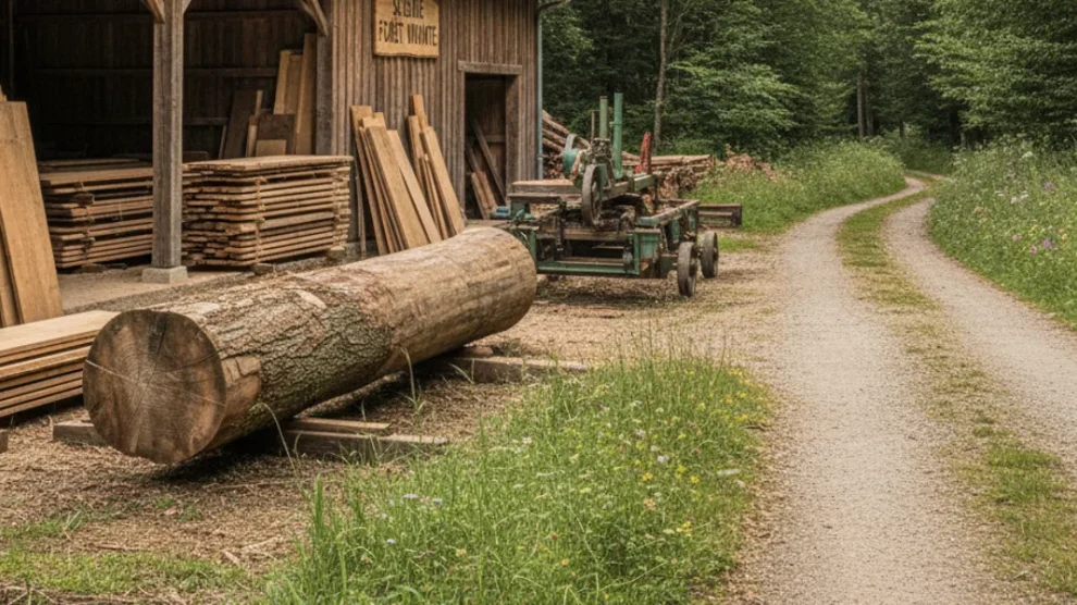 scierie foret vivante scierie bois specialisee